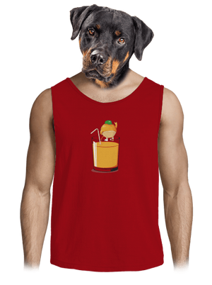 Opitý pomaranč pánske tielko Red