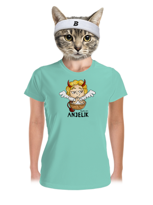 Anjelik dámske športové tričko Mint Mal