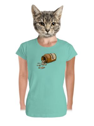 Music Pills dámske tričko prémium Mint Mal