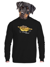 unisex mikina bez kapucne