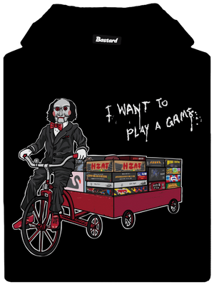 Chcem si zahrať hru dámska mikina klokanka Black