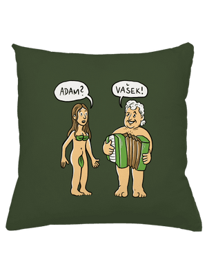 Eva a Vašek vankúš Olive Green