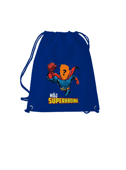 Môj superhrdina vak Royal Blue Mal