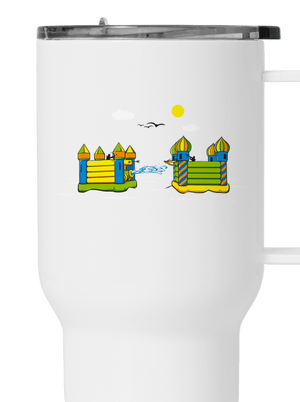 Dobytie hradu termohrnček White