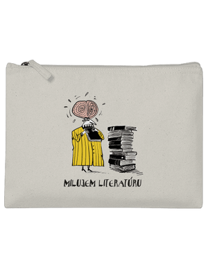 Milujem literatúru taštička Stracciatella