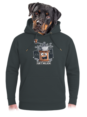 Mlynček unisex mikina premium Charcoal