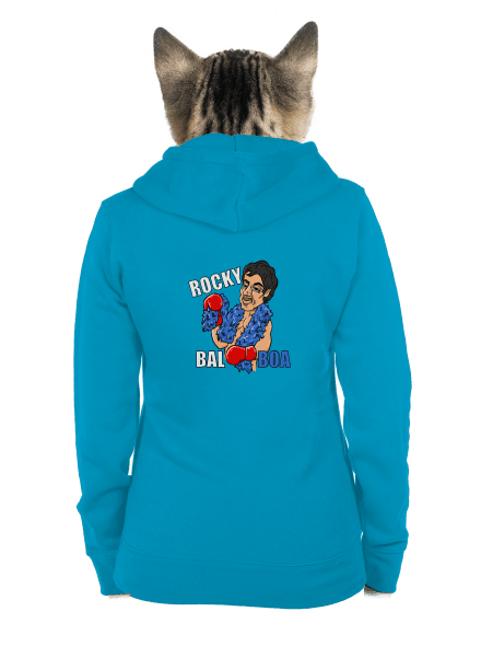 Rocky Bal boa dámska mikina na zips Blue Atol