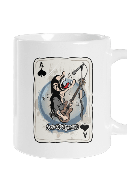 Ace of Spades klasický hrnček White
