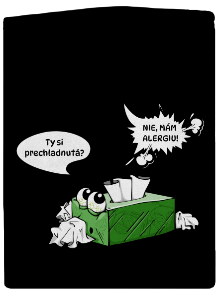 Mám alergiu dámska mikina na zips Black