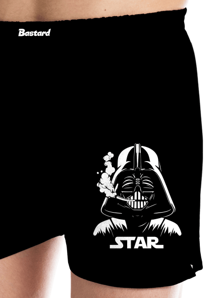 Darth Star pánske trenky Black