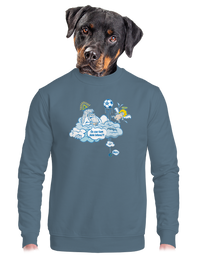 unisex mikina bez kapucne