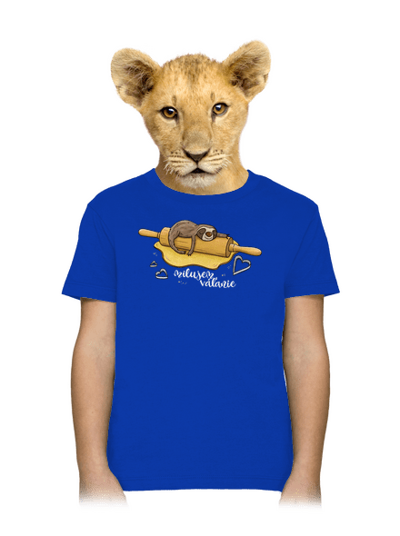 Milujem váľanie detské tričko Royal Blue