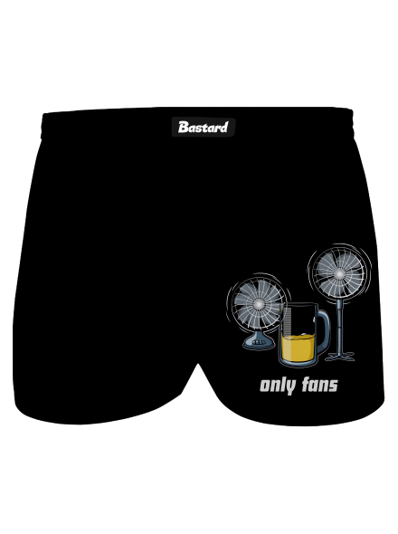 Only fans pánske trenky Black