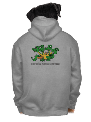 pánska mikina na zips