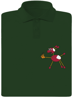 Gaštany pánska polokošeľa Bottle Green Mal