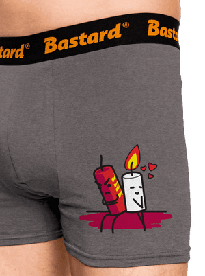 TNT boxerky Gray Melange