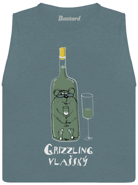 Grizzling Vlašský dámske tielko voľné Heather Deep Teal
