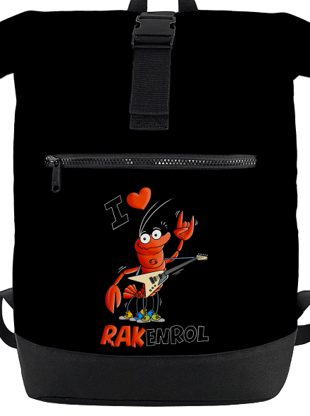 Rakenrol batoh Black