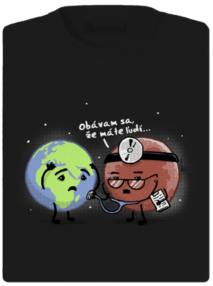 Diagnóza dámske športové tričko Black