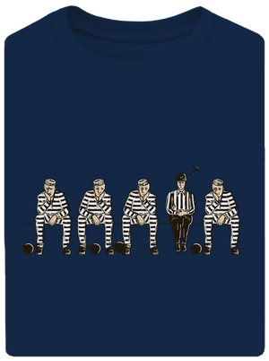 Nevinný unisex tričko oversized Midnight Blue