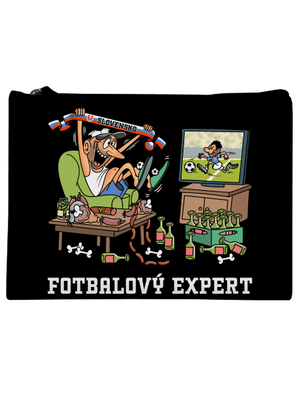 Futbalový expert taštička Black