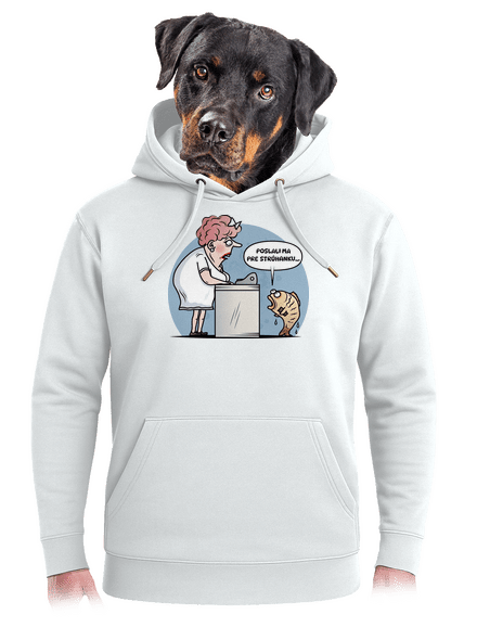 Strúhanka unisex mikina premium Snowwhite