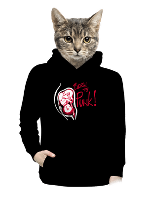 dámska mikina klokanka