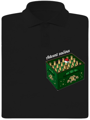 Advent začína pánska polokošeľa Black