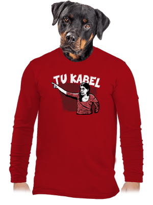 Tukabel pánske dlhý rukáv Red