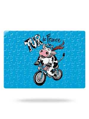 Tur de France puzzle White
