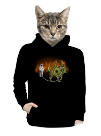 dámska mikina klokanka