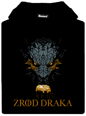 Zrod draka detská mikina klokanka Black