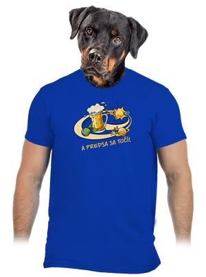 A predsa sa točí! pánske tričko Royal Blue