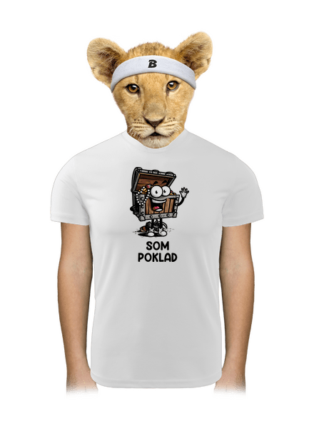 Som poklad detské športové tričko White