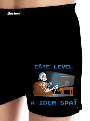 Ešte level pánske trenky Black