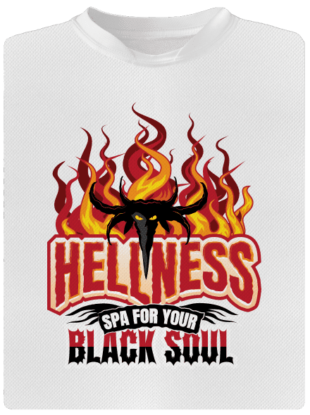 Hellness detské športové tričko White