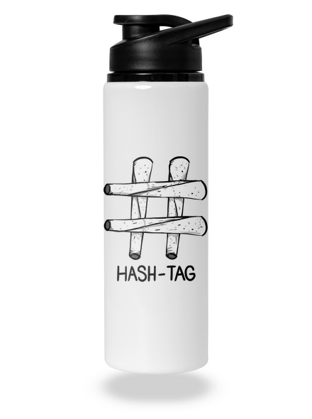 Hash tag flaša na vodu White
