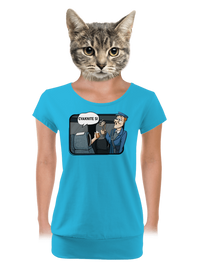 dámske tričko s lemom