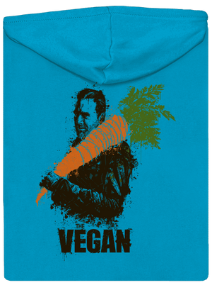 Vegan dámska mikina na zips Blue Atol