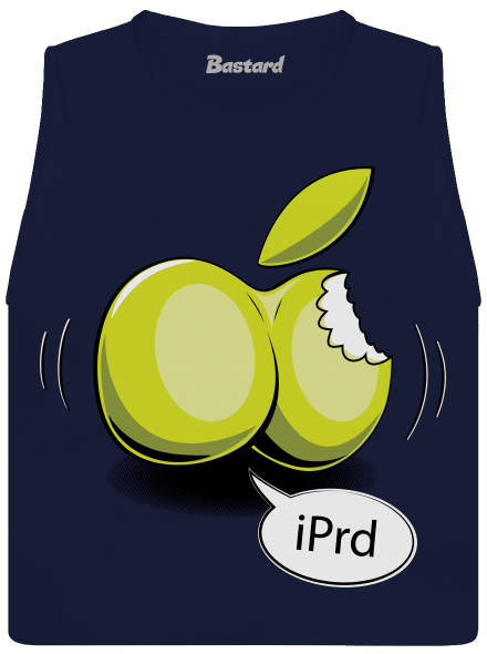 iPrd dámske tielko voľné Navy