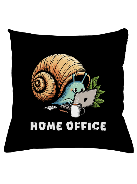 Slimákov home office vankúš Black