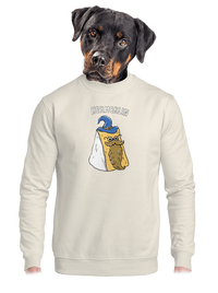 unisex mikina bez kapucne