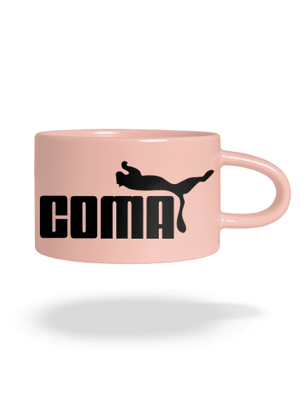 Coma hrnček makronka Pink Macaron