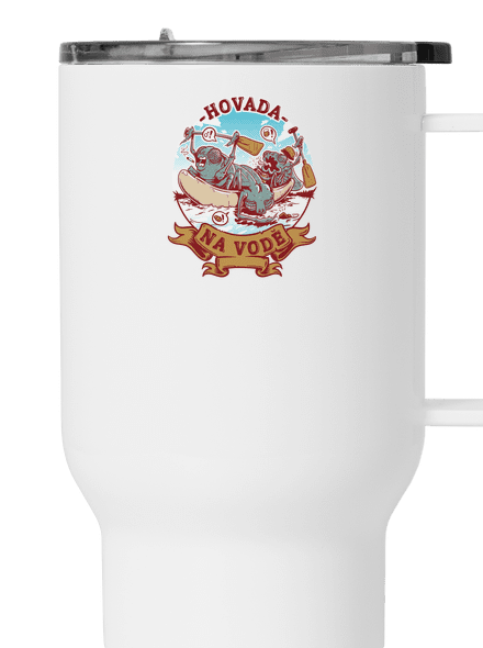 Hovädá na vode termohrnček White