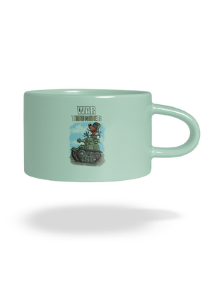 War Hunde hrnček makronka Mint Macaron