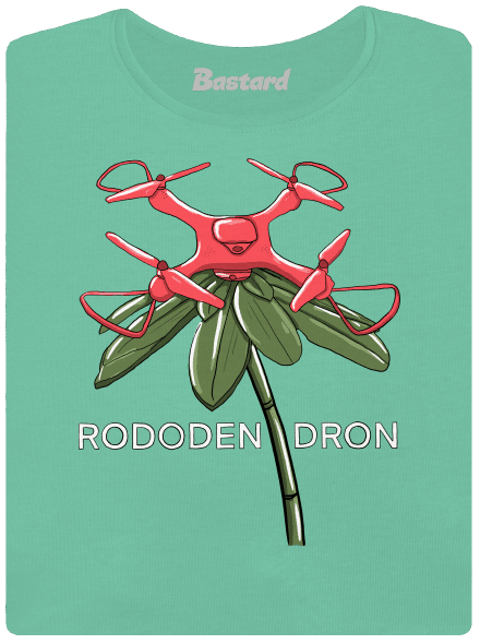 Rododendron dámske tričko prémium Mint Mal