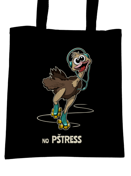 No pštress taška Black