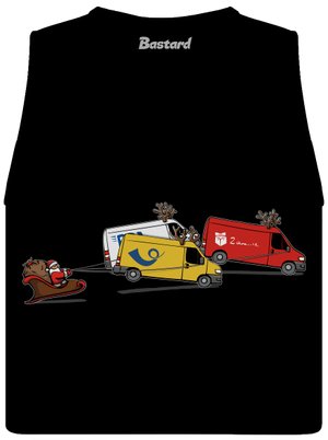 Santa se soby dámske tielko voľné Black