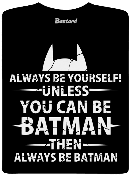 Batman pánske dlhý rukáv Black