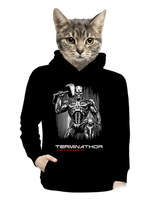 dámska mikina klokanka